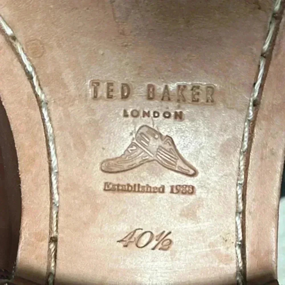 Ted Baker Camroon Leather Chelsea Boots Men’s Sz 40.5 (US 7.5) - Picture 11 of 11